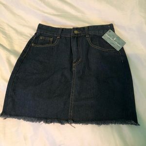 Denim skirt
